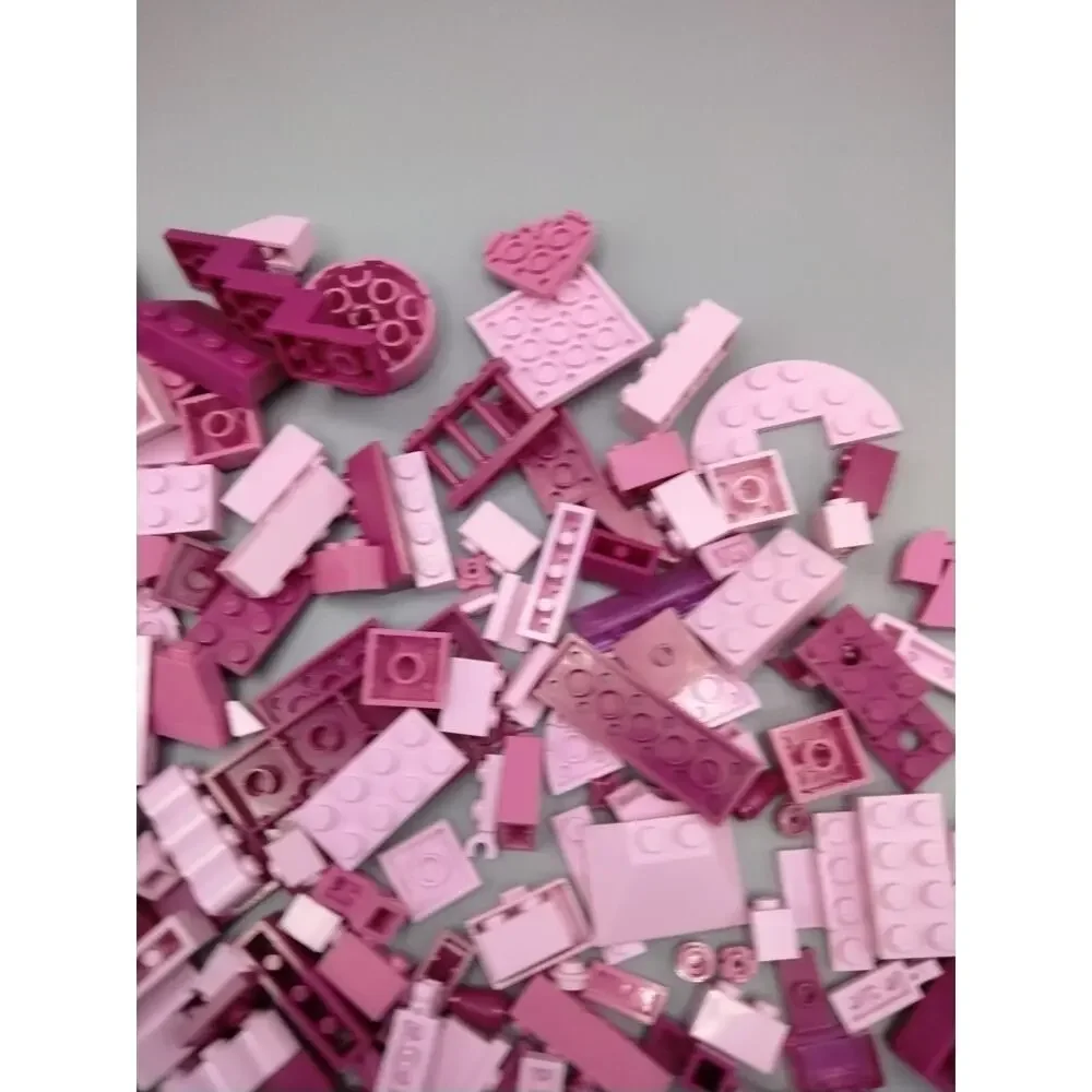 Lego Bricks Lot Pink Light And Dark 8 Oz